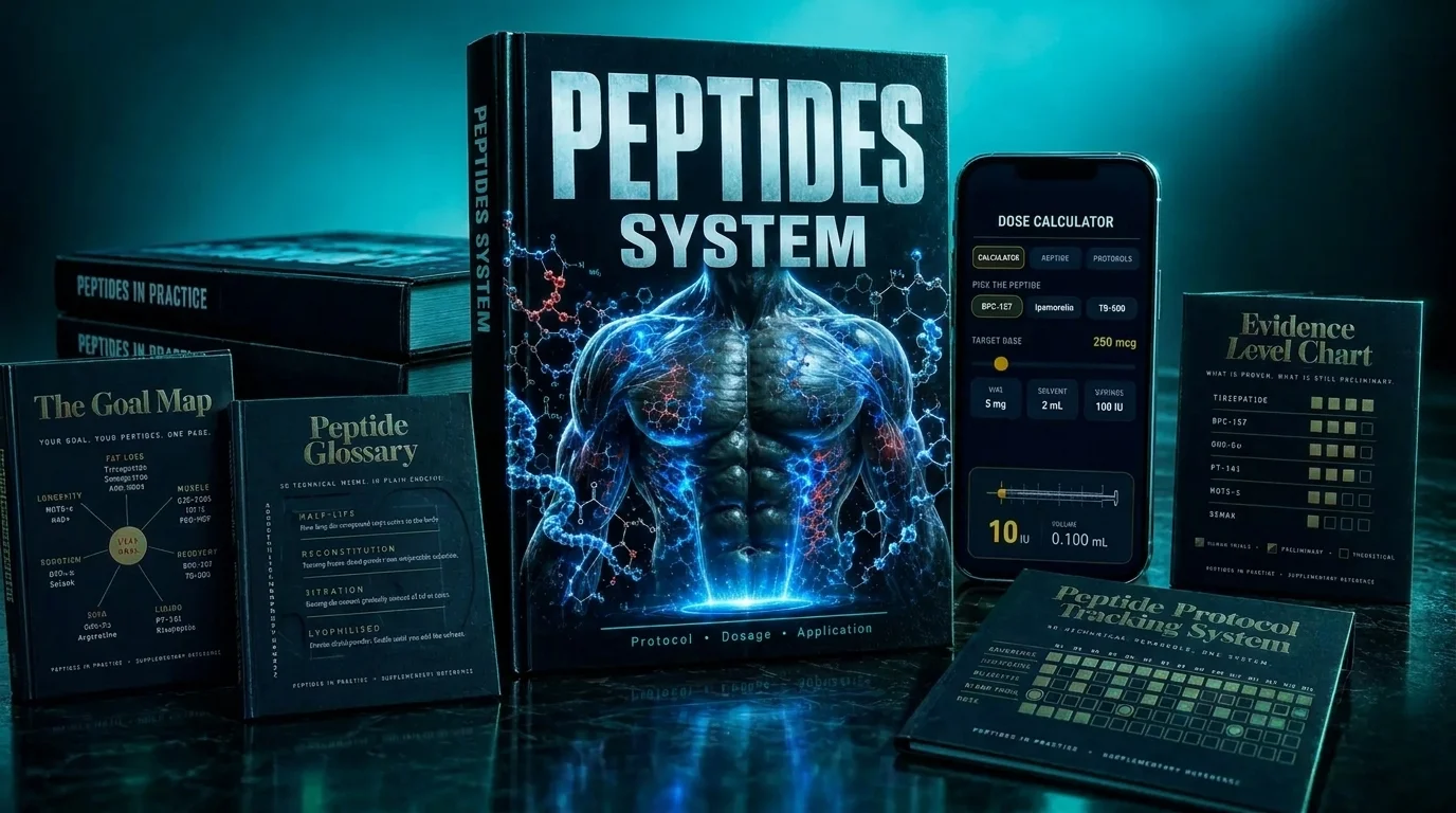 Peptides System: the guide, the app and the four companion references