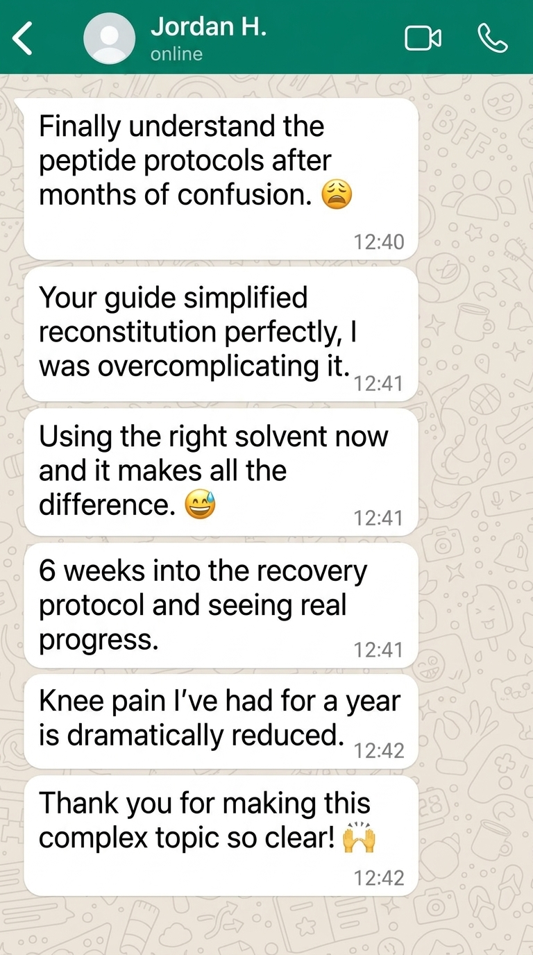 Reader message on WhatsApp