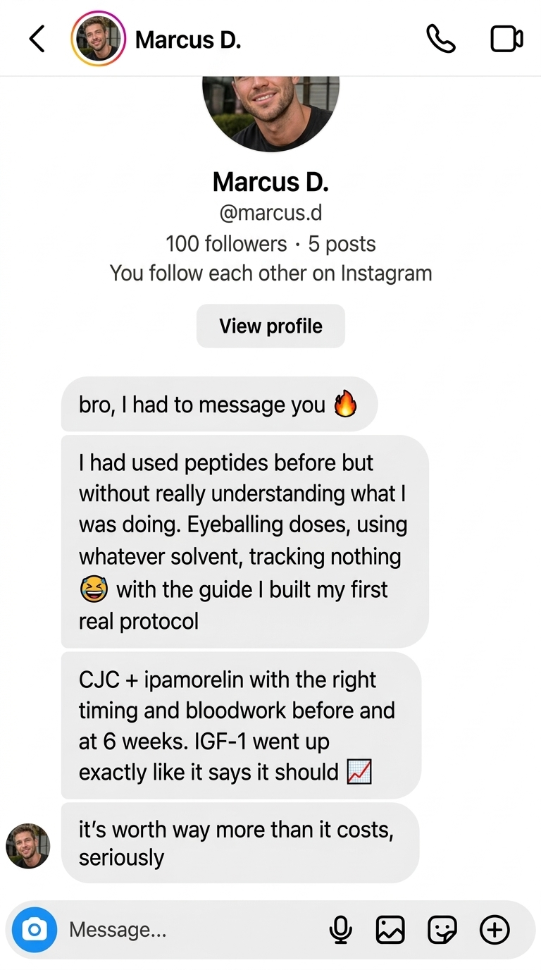 Reader message